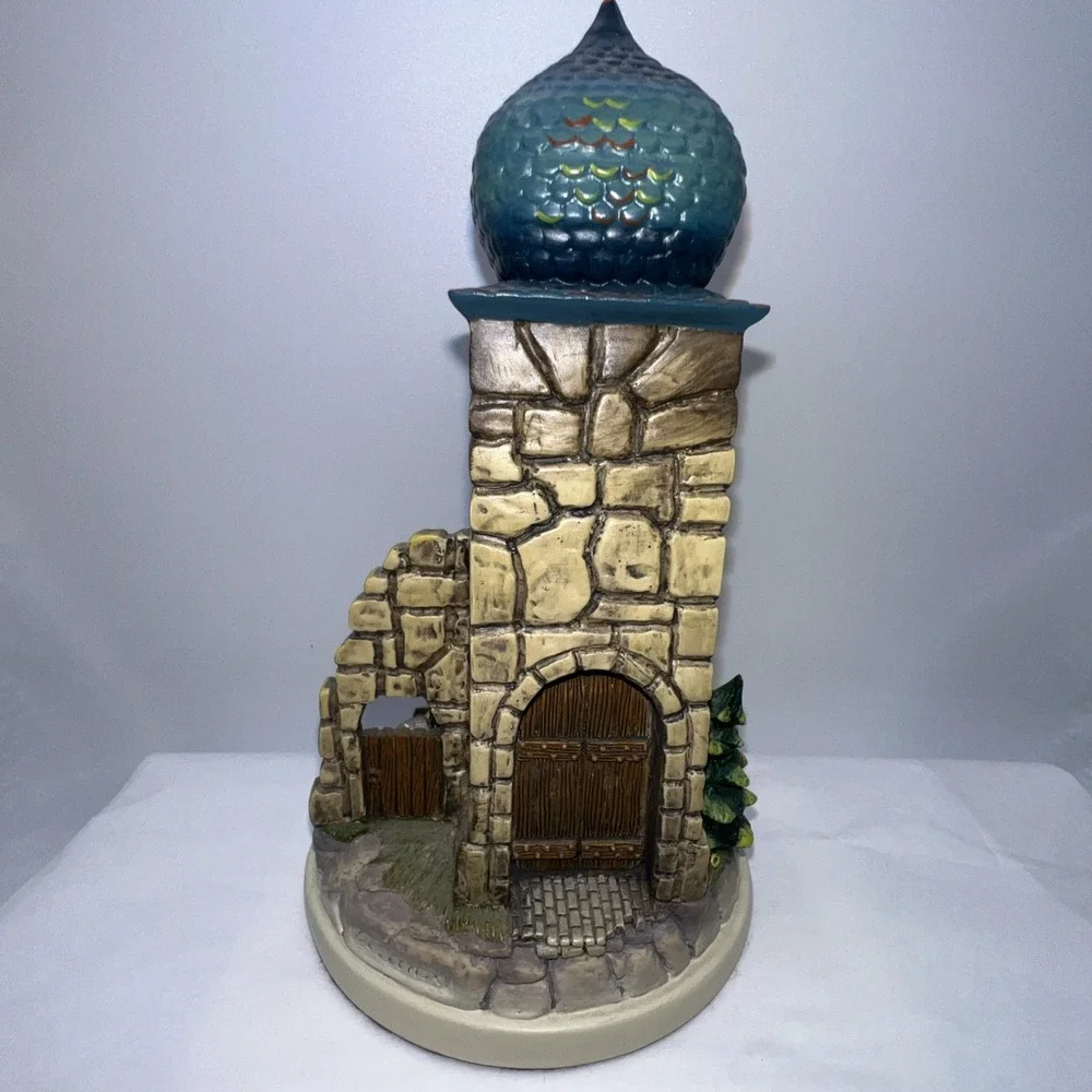 RARE Goebel/Olszewski Mail is Here Clock Tower Vignette w/Coach 1992 931D